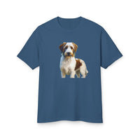 Kromfohrländer Unisex Relaxed Fit Garment-Dyed Heavyweight Cotton Tee