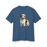 Kromfohrländer Unisex Relaxed Fit Garment-Dyed Heavyweight Cotton Tee