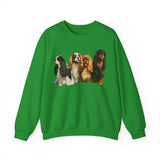 Cozy King Charles Spaniels 'Cavalier Club' Unisex Crewneck Sweatshirt