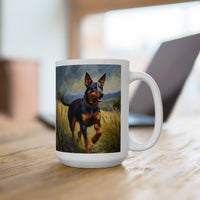 Lancashire Heeler Ceramic Mug - Perfect for Dog Lovers
