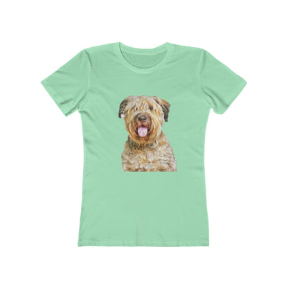 Bouvier des Flandres - Women's Slim Fit Ringspun Cotton T-Shirt