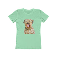 Bouvier des Flandres - Women's Slim Fit Ringspun Cotton T-Shirt