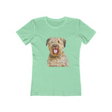 Bouvier des Flandres - Women's Slim Fit Ringspun Cotton T-Shirt