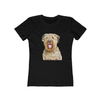 Bouvier des Flandres - Women's Slim Fit Ringspun Cotton T-Shirt