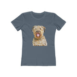 Bouvier des Flandres - Women's Slim Fit Ringspun Cotton T-Shirt