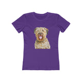 Bouvier des Flandres - Women's Slim Fit Ringspun Cotton T-Shirt