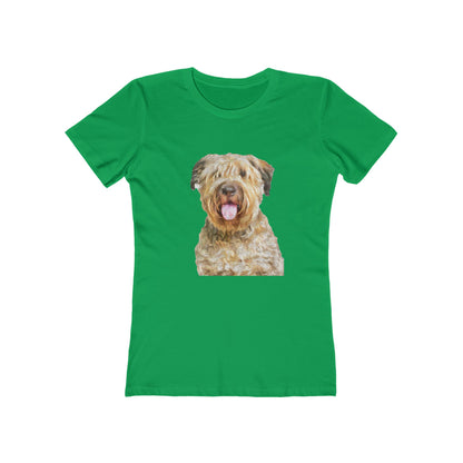 Bouvier des Flandres - Women's Slim Fit Ringspun Cotton T-Shirt