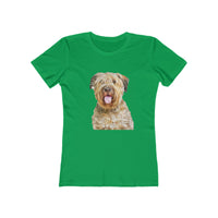 Bouvier des Flandres - Women's Slim Fit Ringspun Cotton T-Shirt