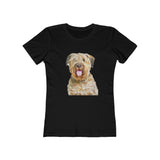 Bouvier des Flandres - Women's Slim Fit Ringspun Cotton T-Shirt