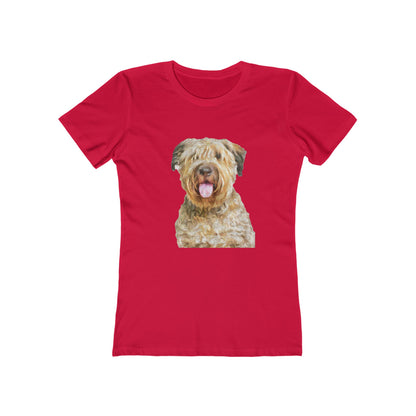 Bouvier des Flandres - Women's Slim Fit Ringspun Cotton T-Shirt