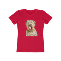 Bouvier des Flandres - Women's Slim Fit Ringspun Cotton T-Shirt