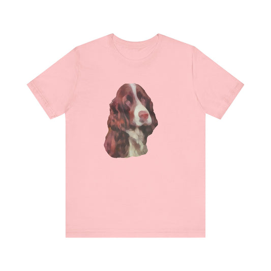 English Springer Spaniel - Unisex Jersey Short Sleeve Tee