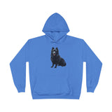 Schipperke Unisex Dog Lover Fleece Lined Hoodie