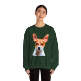 Rat Terrier Unisex 50/50 Crewneck Sweatshirt