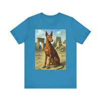 Egyptian Pharoh Hound - Unisex Jersey Short Sleeve Tee