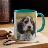 Petite Basset Griffon Accent Coffee Mug, 11oz
