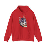 Siberian Husky 'Iditarod' Unisex 50/50 Hoodie