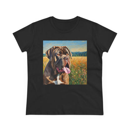 Neopolitan Mastiff Women's Midweight Cotton Tee