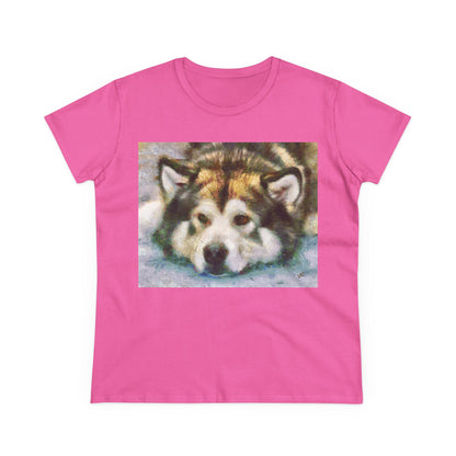 Malamute Women's Midweight Cotton Tee
