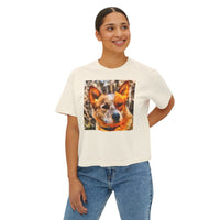 Australian Cattle Dog 'Red Heeler' Women's Oversized Boxy Tee
