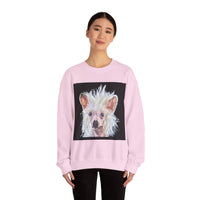 Chinese Crested Unisex 50/50 Crewneck Sweatshirt