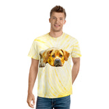 Boerboel Unisex Cotton Tie-Dye Tee, Cyclone