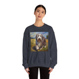 Bearded Collie Charm Crewneck Sweatshirt