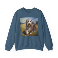 Bearded Collie  -  Unisex 50/50 Crewneck Sweatshirt