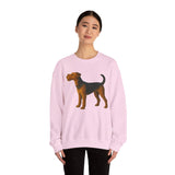 Airedale Terrier #2 Unisex 50/50 Crewneck Sweatshirt