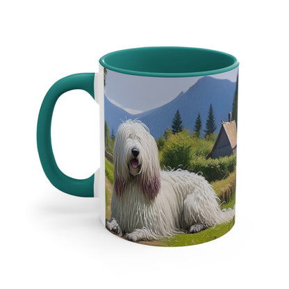 Hungarian Komondor 11oz Ceramic Accent Mug