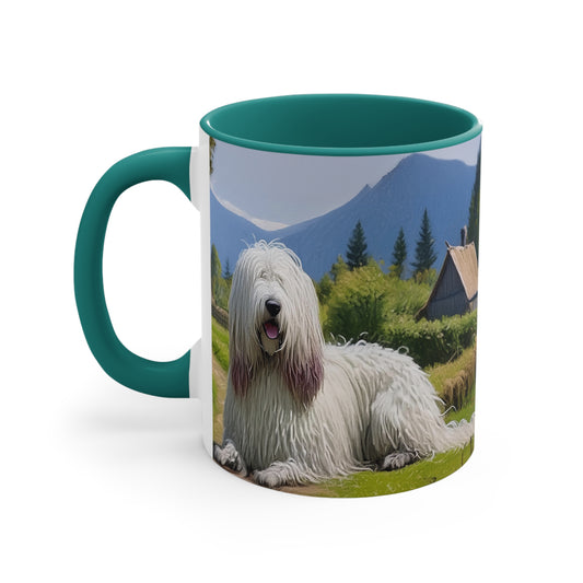 Hungarian Komondor 11oz Ceramic Accent Mug