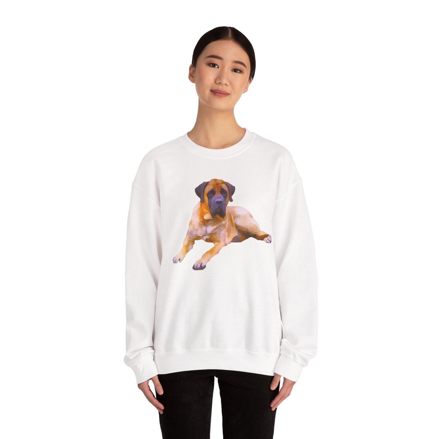 Mastiff 'Muary' Unisex 50/50 Crewneck Sweatshirt