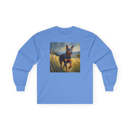 Lancashire Heeler Classic Cotton Long Sleeve Tee