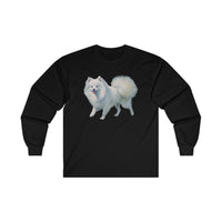 Japanese Spitz Unisex Classic Cotton Long Sleeve Tee