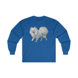 Japanese Spitz Unisex Classic Cotton Long Sleeve Tee