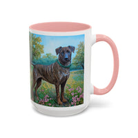 Treeing Tennessee Brindle Ceramic Accent Coffee Mug  - 2 Sizes