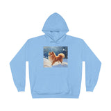 Finnish Spitz - Unisex Fleece Lined Pullover Hoodie Sweatshirt