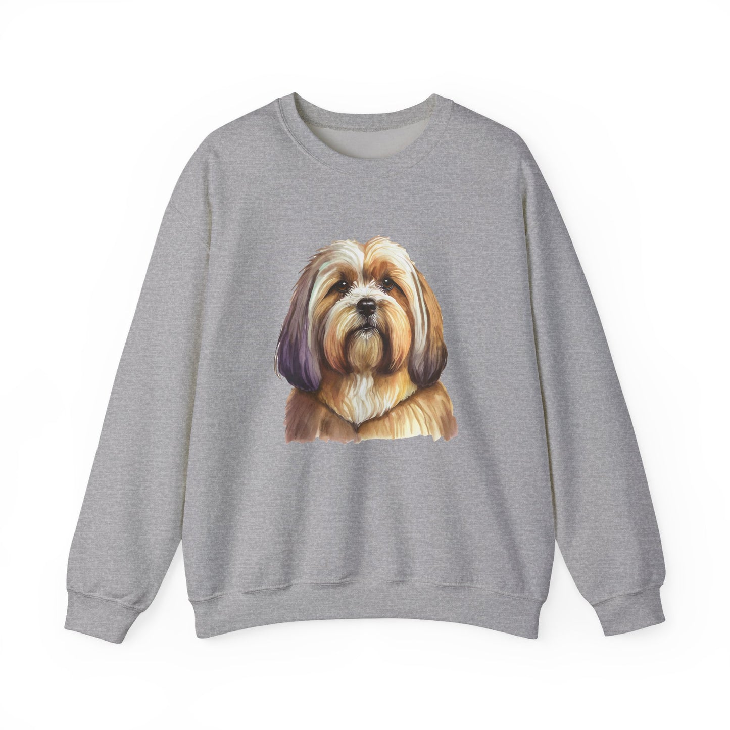 Lhasa Apso Unisex 50/50 Crewneck Sweatshirt