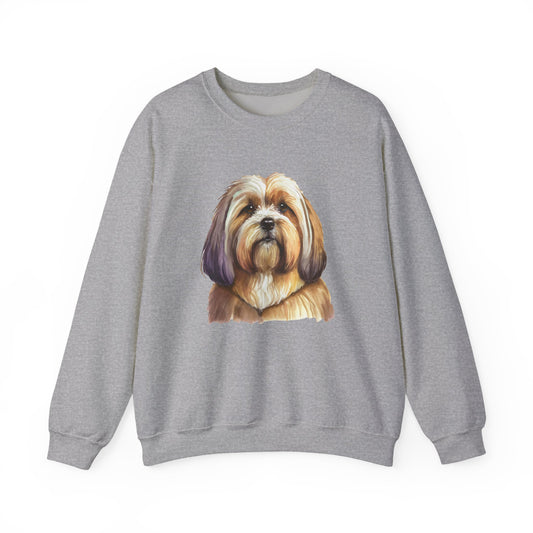 Lhasa Apso Unisex 50/50 Crewneck Sweatshirt