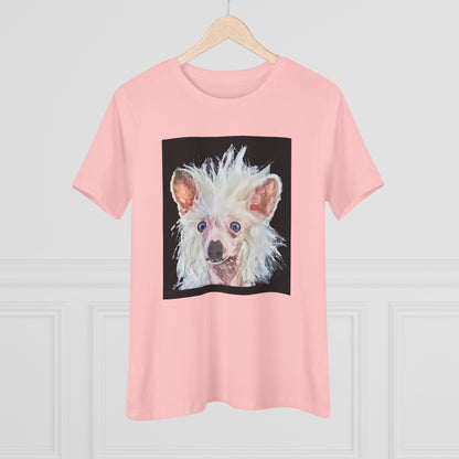 Chinese Crested Women's Relaxed Fit Cotton Tee