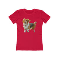 Nederlandse Kooikerhondje  - Women's Slim Fit Ring-spun Cotton Tee