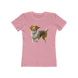 Nederlandse Kooikerhondje  - Women's Slim Fit Ring-spun Cotton Tee