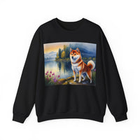Shiba Inu Unisex 50/50 Crewneck Sweatshirt