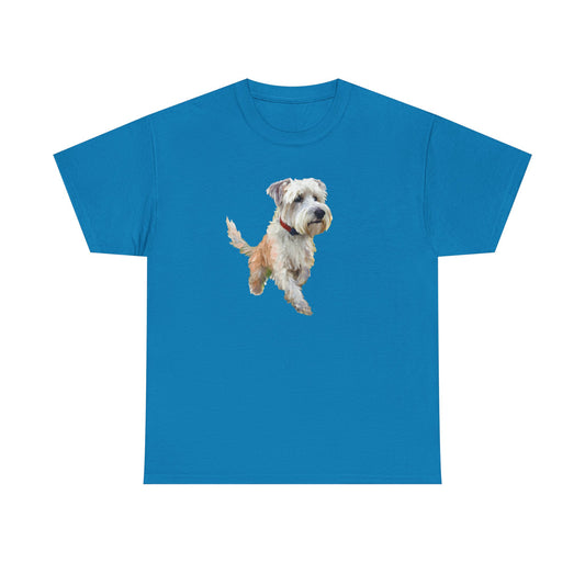 Dandie Dinmont Terrier Unisex Heavy Cotton Tee