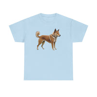 Shikoku - Japanese Hunting Dog Unisex Heavy Cotton Tee