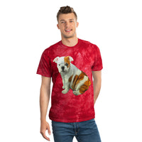 Bulldog - Bugsy - Unisex Tie-Dye Tee, Crystal