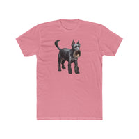 Cesky Terrier - Men's Fitted Cotton Crew Tee