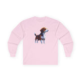 Drever Puppy - Unisex Classic Cotton Long Sleeve Tee