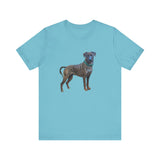 Treeing Tennessee Brindle  Unisex Jersey Short Sleeve Tee