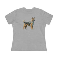 Swedish Vallhund  - Women's Relaxed Fit Cotton Tee